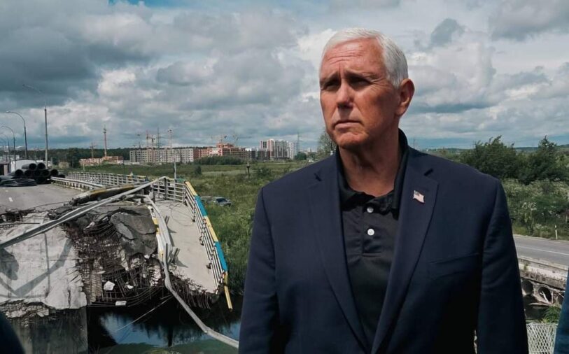 Майк Пенс, кандидат у президенти США, несподівано відвідав Україну: основні моменти його візиту