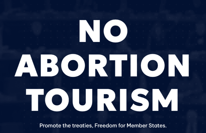 Нова кампанія проти фінансування «абортного туризму» в ЄС